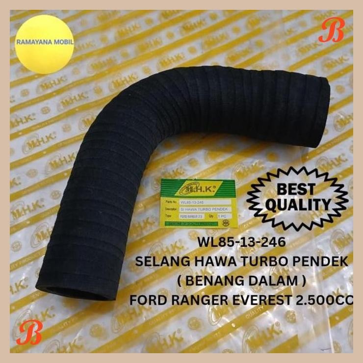 [RNM] AIR HOSE SELANG HAWA FILTER UDARA TURBO PENDEK 2.500CC MOBIL FORD RANGER EVEREST
