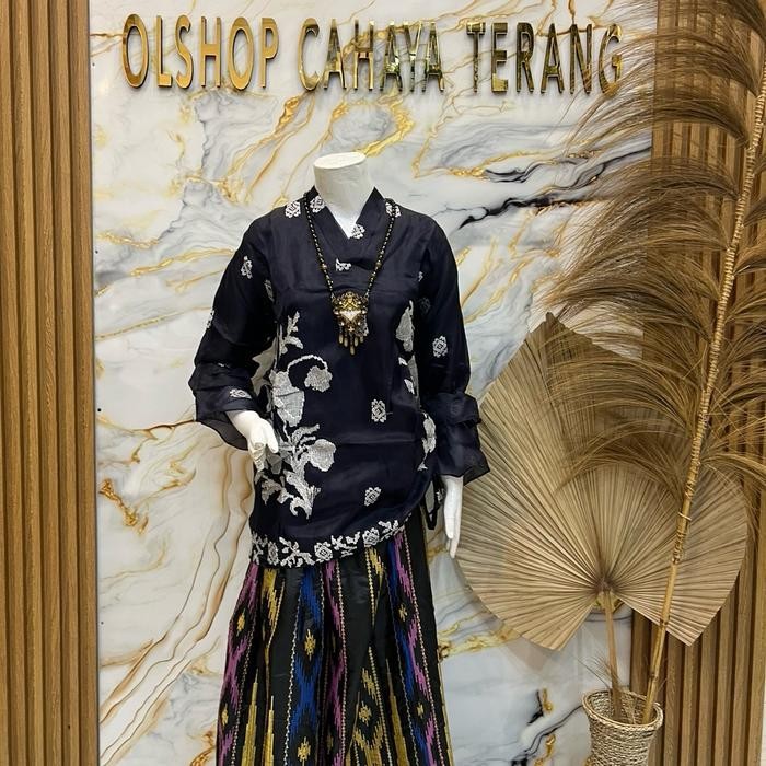 Baju Bodo Organsa Bordir Payet Basiba