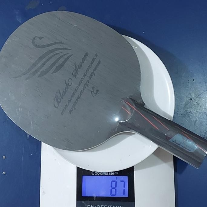 TERMURAH - kayu pingpong gagang ST (black swan)