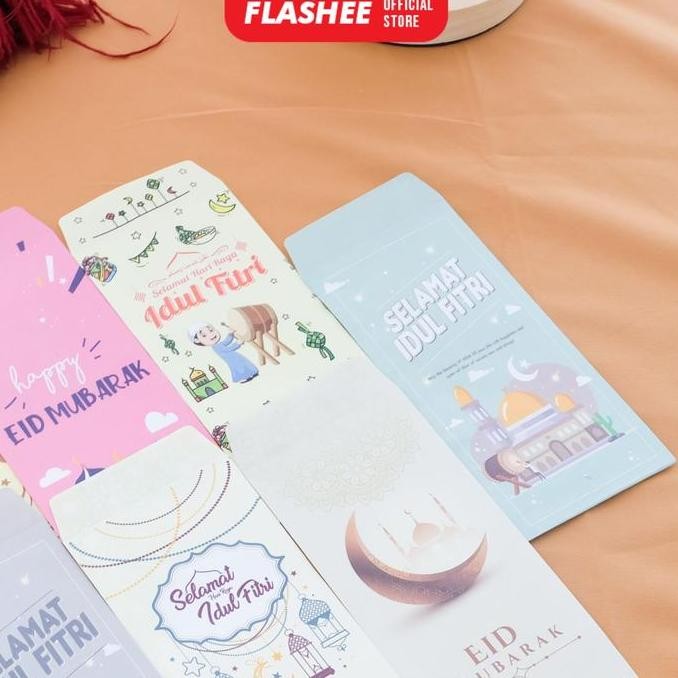 

Flashee Amplop Lebaran 2025 Amplop Lebaran Unik Amplop Aesthetic Lucu Motif Premium Amplop THR 1 Pack Isi 5pcs DEL