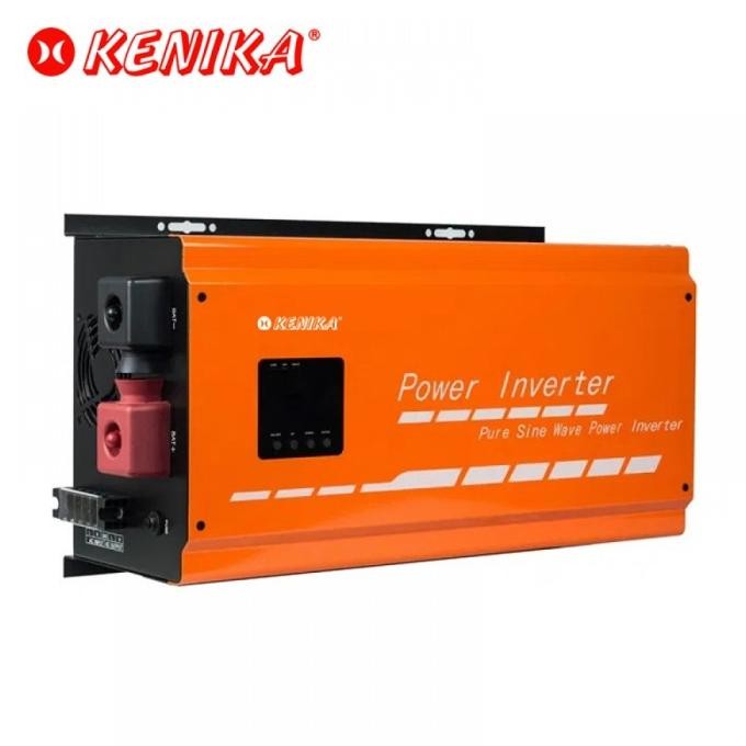Kenika Inverter PSW LF KCT 2K24 2000 VA 1600 W 24 VDC With Charger Aki ENC
