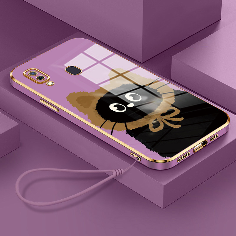 Casing Hp Untuk Samsung Galaxy A20 A30 M10s A20s A21s Case Casing HP Kesing pelindung silikon kucing