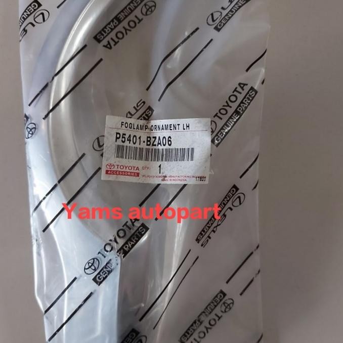 garnish moulding chrome ring foglamp avanza veloz 2016-2018 original Terlaris