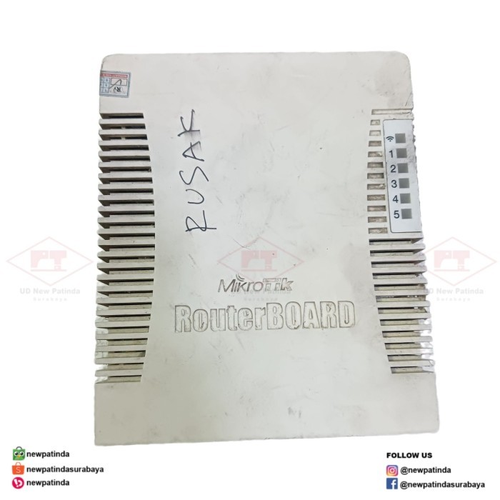*:*:*:*:*] [BEKAS / RUSAK] MikroTik RouterBOARD RB951G-2HnD