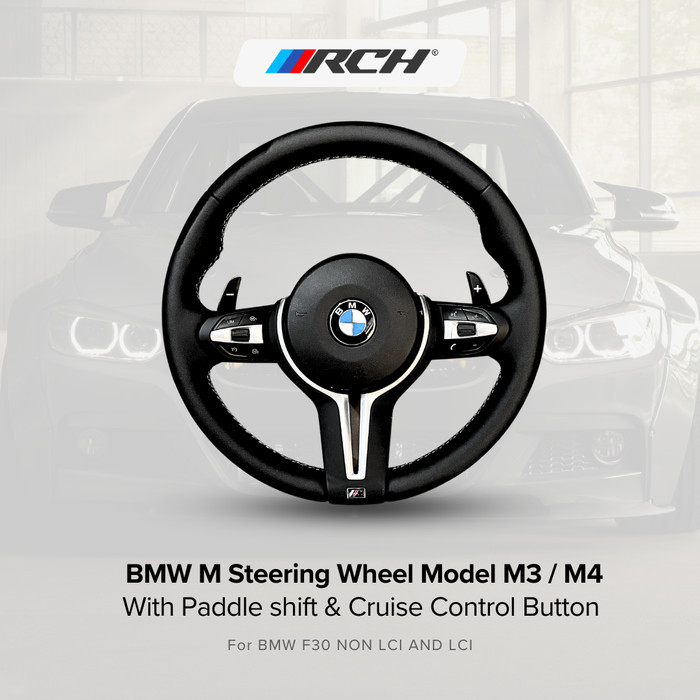 Bmw F30 Steering Wheel Model M3 / M4 Setir Bmw F30 M Sport Aftermarket