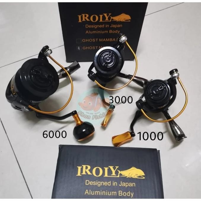 Iroly Ghost Mamba (body Aluminium) Terlaris