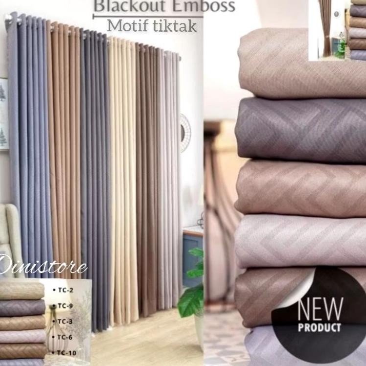 Gorden Jendela Hotel Blaout Embo Tebal Tita Doff