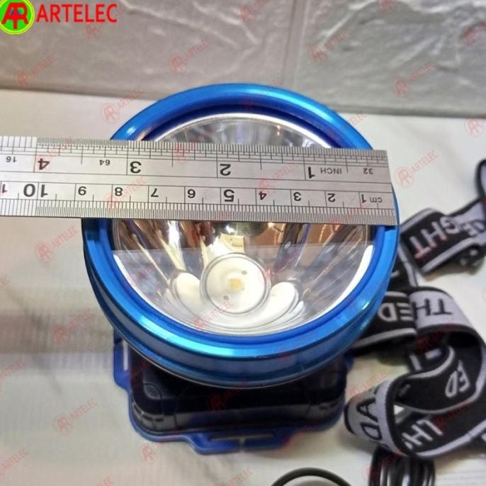 Senter Kepala Luby L-2868 L / K cahaya Putih / Kuning Terlaris