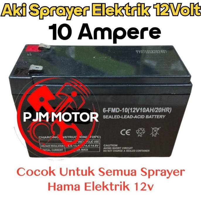 :<:<:<:<] AKI baterai bateray mesin pompa hama sprayer gendong elektrik 16L