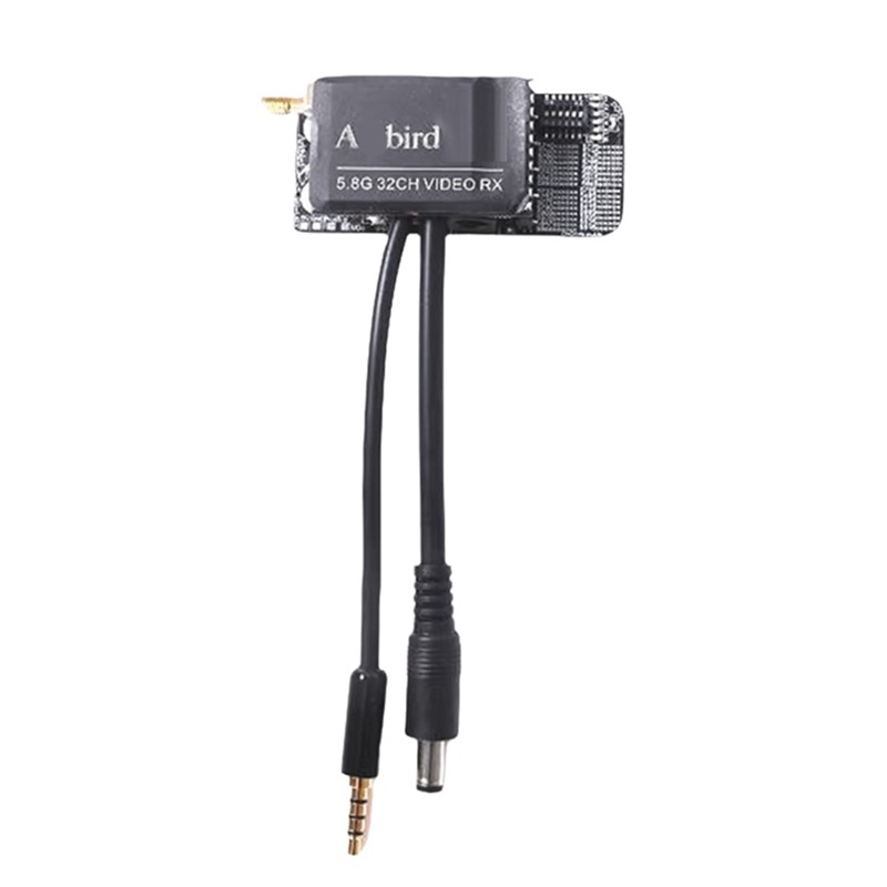 MADURAJAYYA For Arkbird 5.8G 32CH Video RX Analog Receiver For DJI V1 V2 SKYZONE Fat Shark FPV Goggl