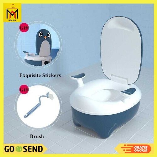 Tebaru Kursi Toilet Latihan WC Duduk Anak Urinoir Travel Pot Baby Portable Berkualitas