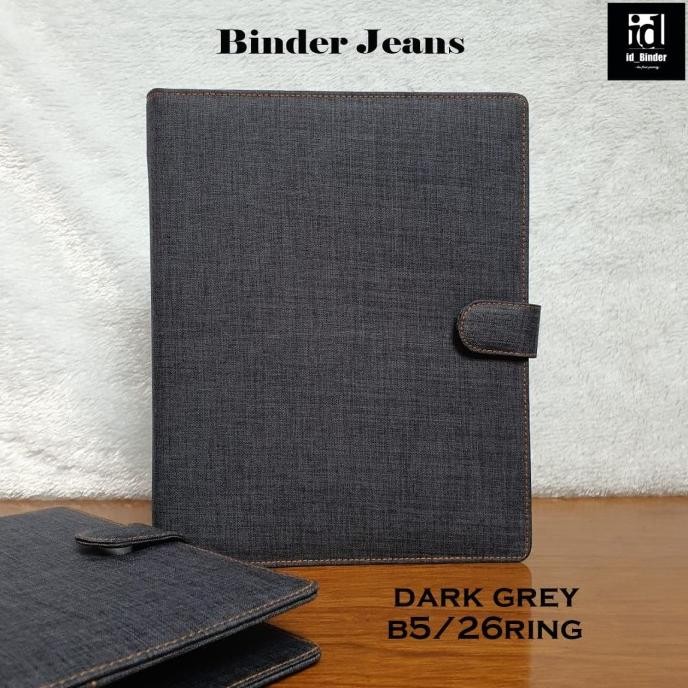 

PROMO / BINDER JEANS ASLI WARNA DARK GREY A5 DAN B5 Non COD