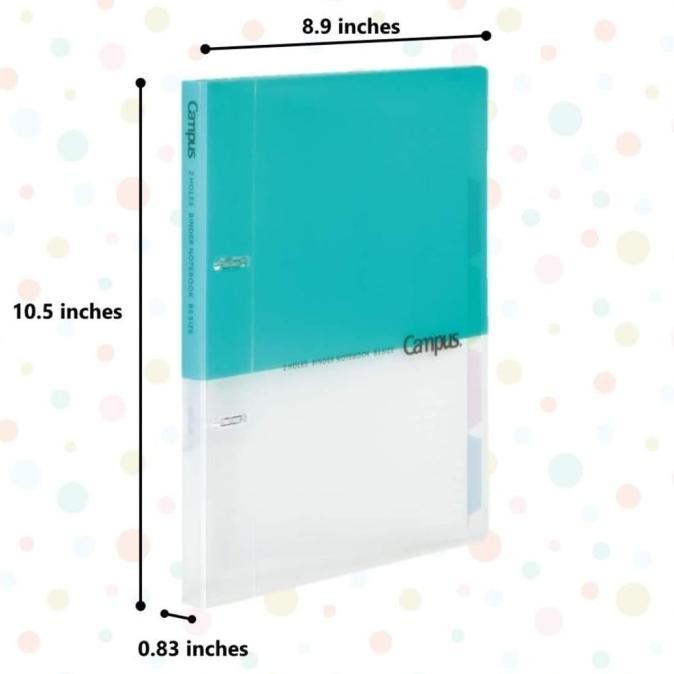 

PROMO / Kokuyo 2 Ring Binder Notebook B5 Size muat 100 lembar L-PP538 Non COD