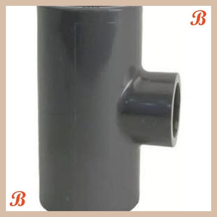 [AST] TEE PVC 4 X 2"INCH (RUCIKA ) AW
