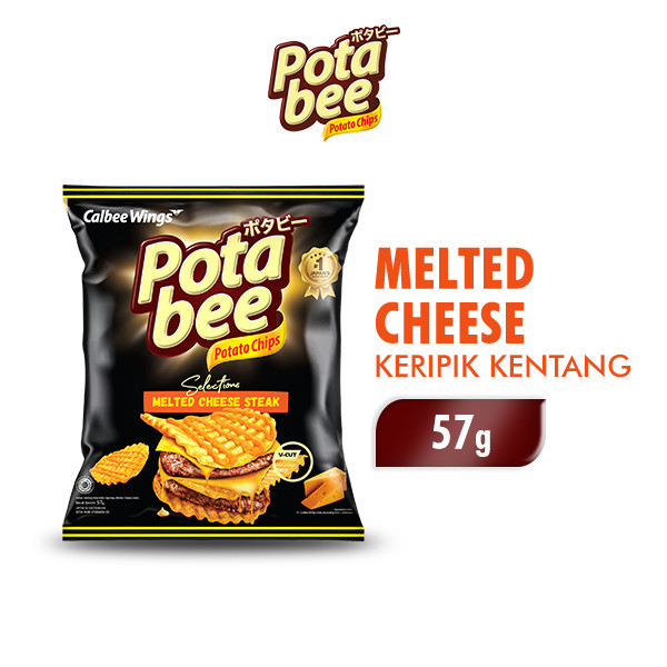 

BERMUTU Potabee Keripik Kentang Melted Cheese 57 gr