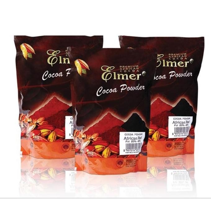 

langsung order saja] Coklat Bubuk Elmer African Red 20 - 24% 1kg