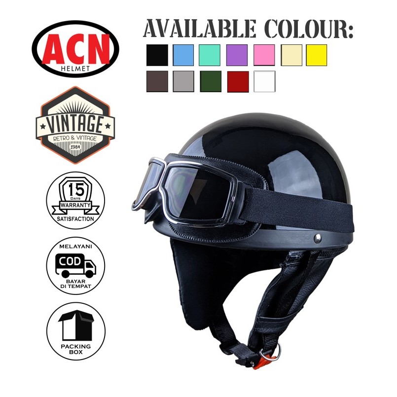 

DISKON Helm Motor Gede Moge Harley Davidson Touring Vintage Chips Dewasa