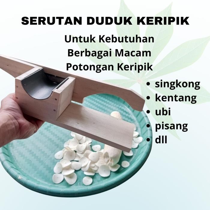 

TERJAMIN Parutan duduk Keripik Parutan Keripik Pengiris Keripik Peralatan serbaguna Pengupas &