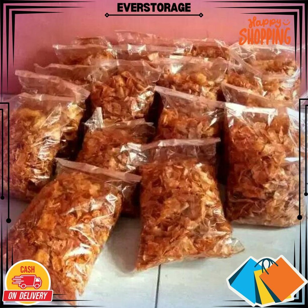 

Kripset (Keripik Setan) Anti Galau Setengah Kiloan D Gratis Ongkir