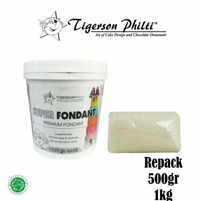 

------] Superfondant Putih Repack 1kg