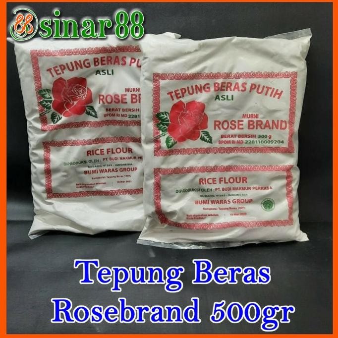 

,,,,,,,] Tepung Beras Rosebrand 500gr