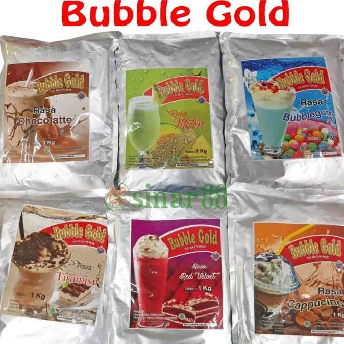 

siap kirim] Bubble Gold Bubuk Minuman