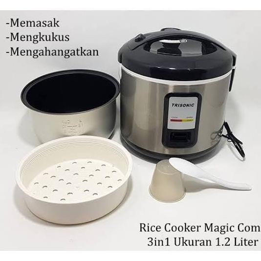 magicom trisonic Rice cooker 1,2L dan 1,8L