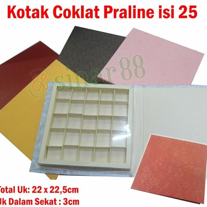 ] Hardbox Praline Sekat 25