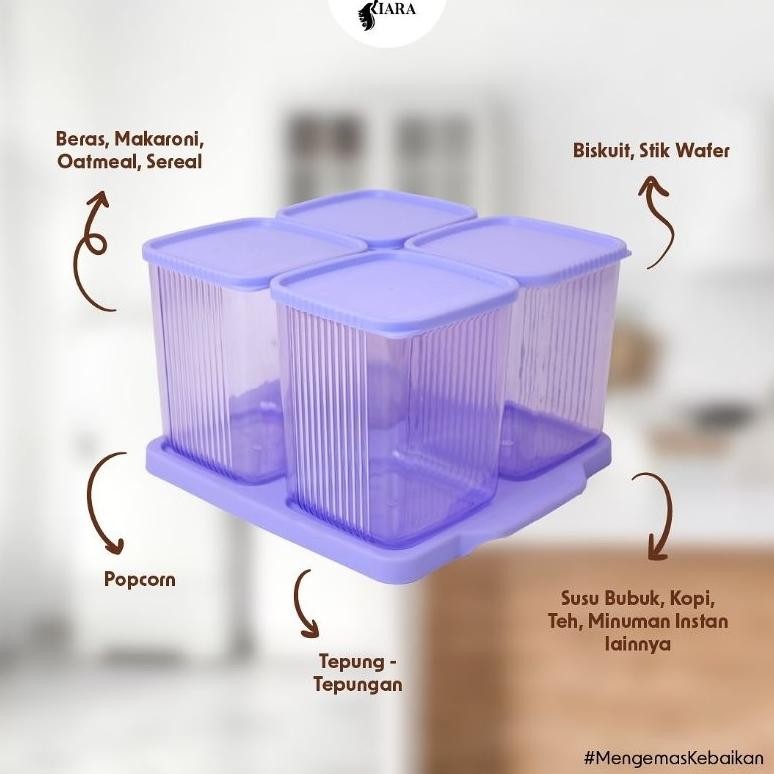 ghs-55 Toples Raya Toples Lebaran minimalis plastik tempat penyimpanan kue kering Original
