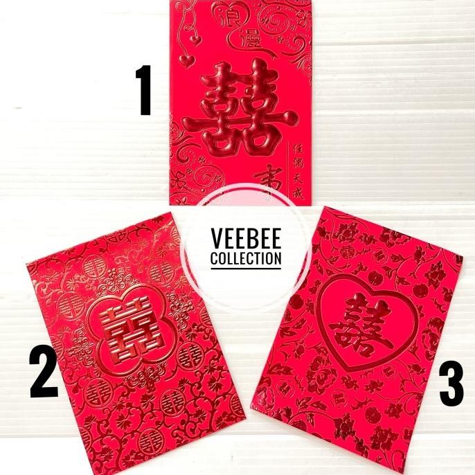 

best produk] Amplop kawinan pendek8x11,5/angpao kawin pendek/angpao shuangxi pendek