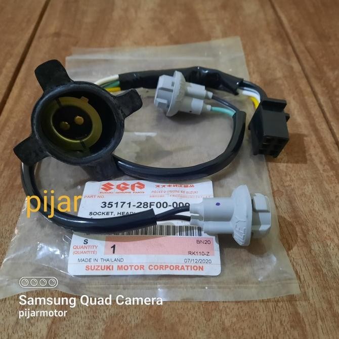```````] Socket Cop Fitting Headlamp Lampu dan Sein Depan Suzuki RK Cool
