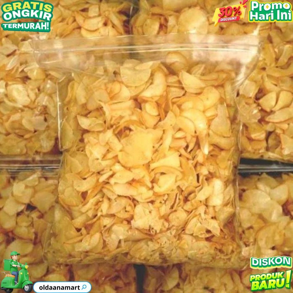 

Keripik Singkong Original 1Kilogram Keripik Singkong Asin Gurih Renyah Isi 1Kg 1 Kilo Cemilan Snack D Terlaris