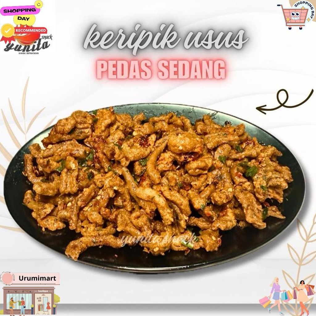 

Usus Crispy Gurih Pedas Daun Jeruk 500 Gram D Cod