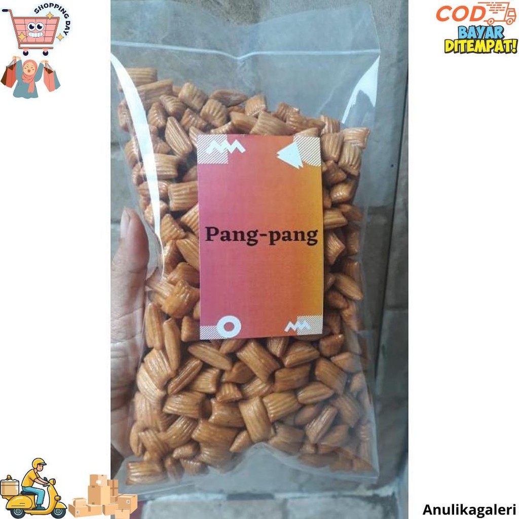 

Snack Kiloan Termurah!!!Pang Pang Manis Mini 250 Gr Free Bubble Wrap/Kardus D Terlaris