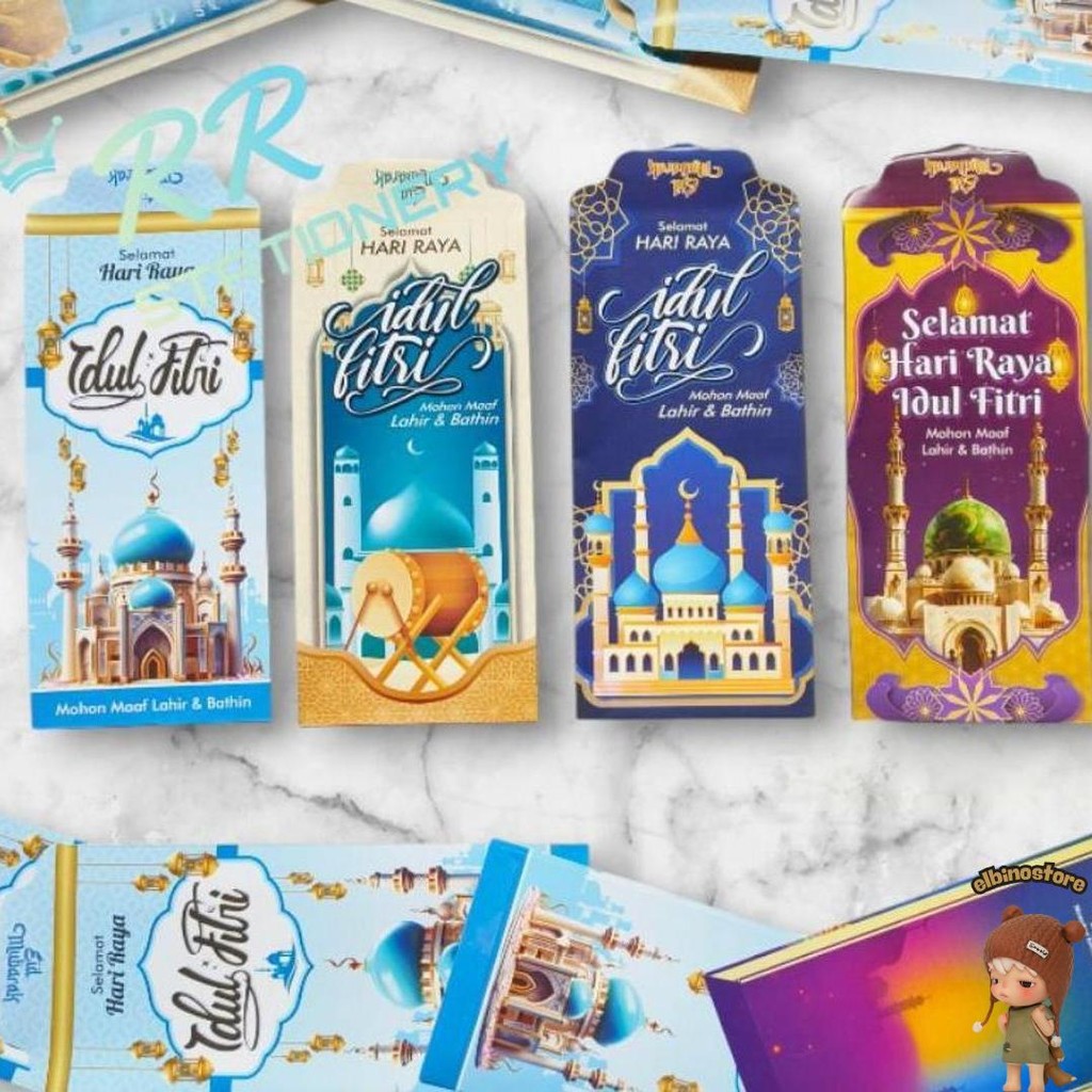 

Angpao, Ampau, Amplop Lebaran Motif Mesjid Ukuran Besar Isi 50 Murah