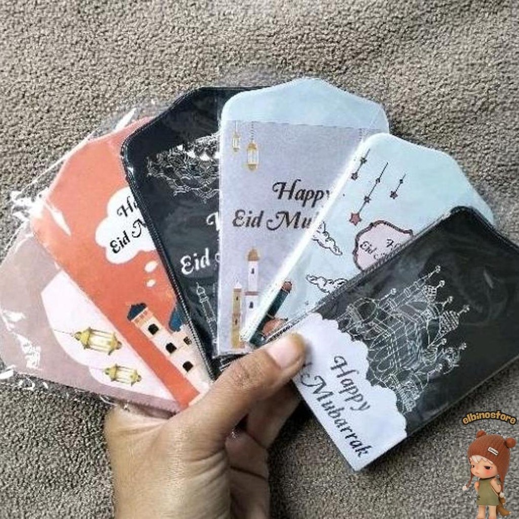 

100 Amplop Lebaran Medium Motif Kartun Islami, Masjid Muslim Estetik Lucu Viral. Siap Pakai Kilat