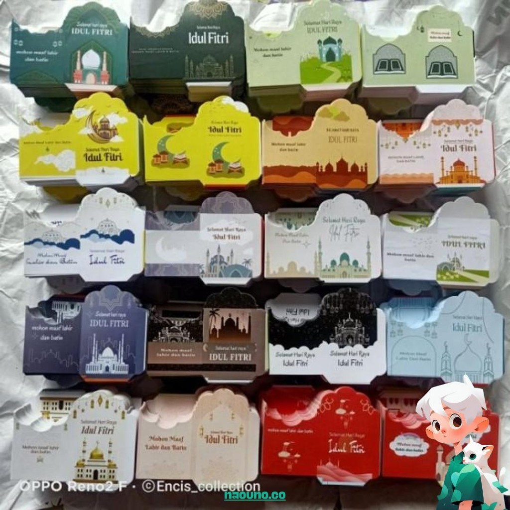

1000 Lembar Amplop Lebaran Rijeck Gratis Plastik Kemas Murah