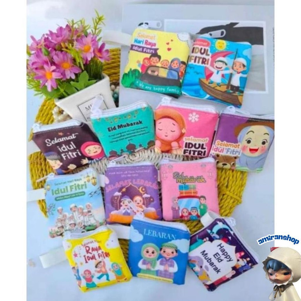 

(Isi 36Pcs) Dompet Angpao /Amplop Resleting Lebaran Idul Fitri Printing Promo