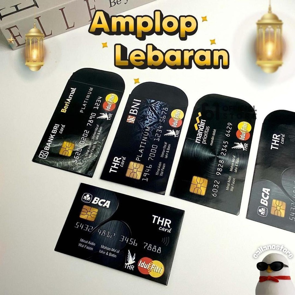 

Amplop Thr Ramadhan 2025 Model Atm Angpou Ramadhan Kertas Amplop Buat Hari Raya Isi 100 Lembar Murah