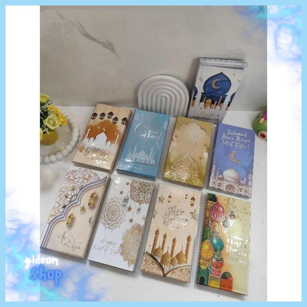 

Amplop Lebaran Idul Fitri Ukuran Besar 8,5Cm X 16Cm ( Isi 25, 30 Pcs ) Uang Tanpa Dilipat Kemasan Mika Kualitas Premium Murah
