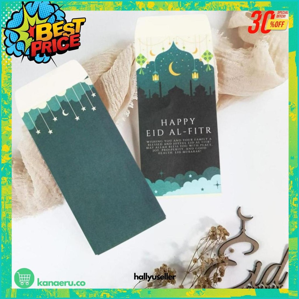 

Isi 30 Pcs Amplop Lebaran Angpao Lebaran Unik Aestethic Murah Cod