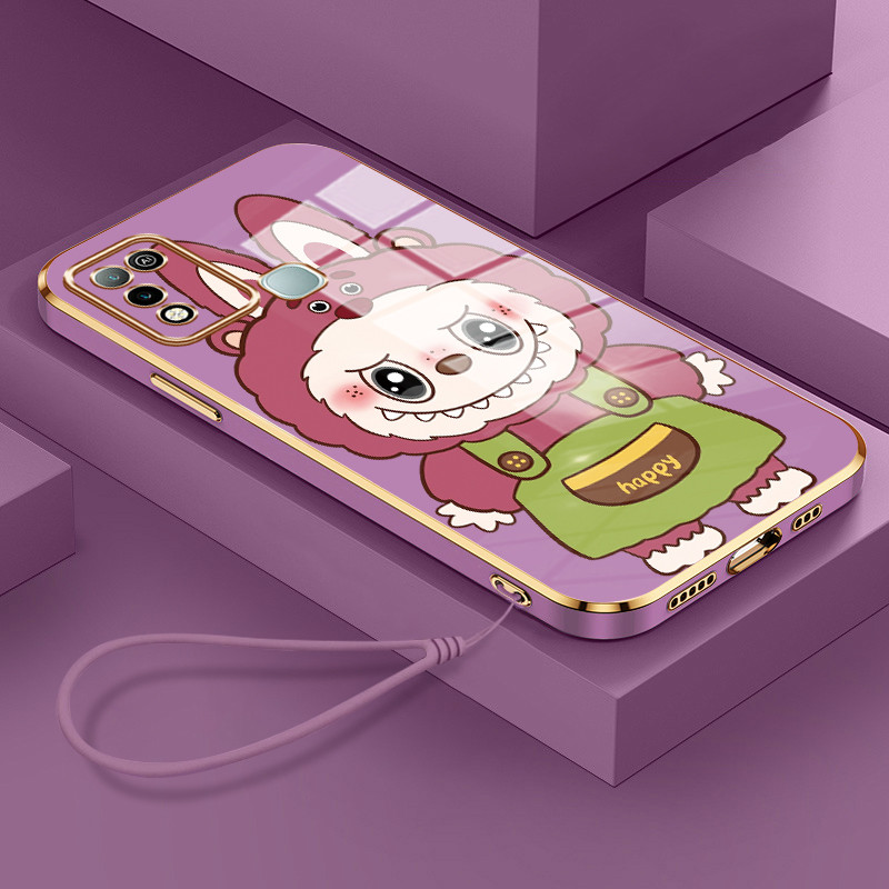 Casing Hp Untuk Infinix Hot 9 Play Hot 10 Play Hot 11 Play Case HP Casing Kesing tali lapisan Cesing