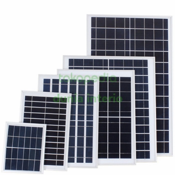 Panel Solar Panel Surya 15wp 6v papan solar cell