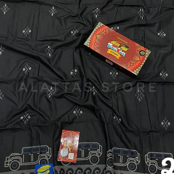 (Sarung Anak) Sarung Atlas Junior/Sarung Anak Atlas Kembang
