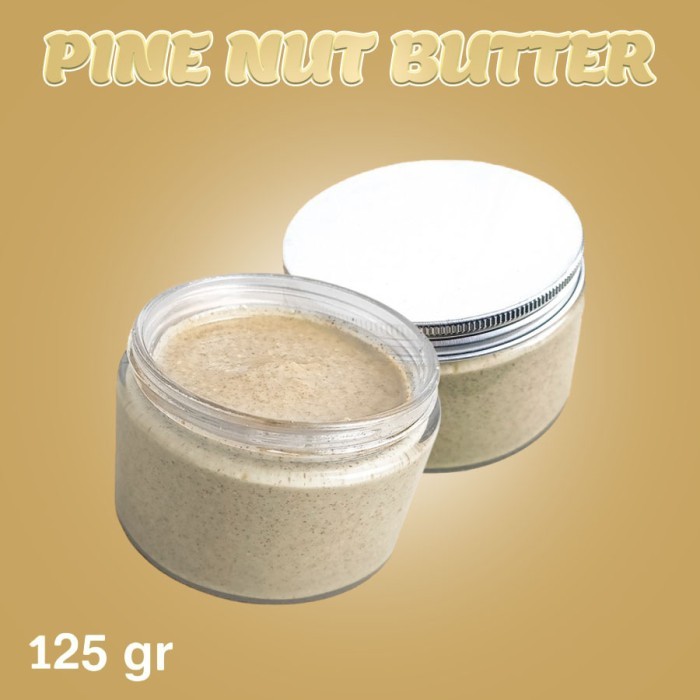 

Pine Nut Butter (Selai Kacang Pine Kemasan Toples Kaca) 125gr