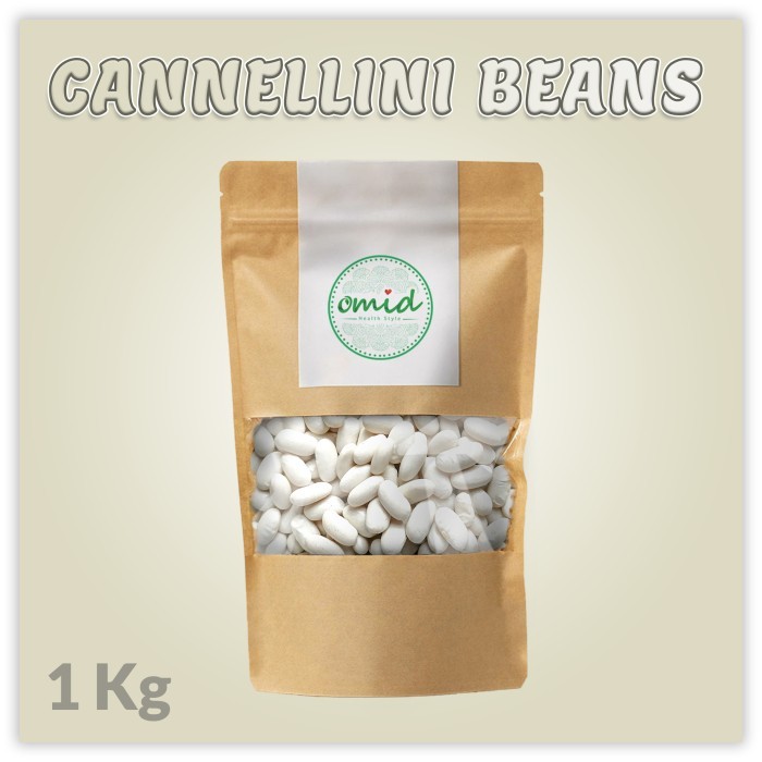 

Organic White Cannellini Bean - Kacang Cannellini - 1 kg