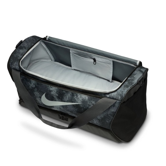 (100% Original) Nike Brasilia Medium Duffel Bag Black Gym Duffle Shoe