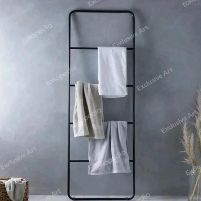 LADDER HANGER BESI/RAK TANGGA GANTUNGAN HANDUK/KERUDUNG