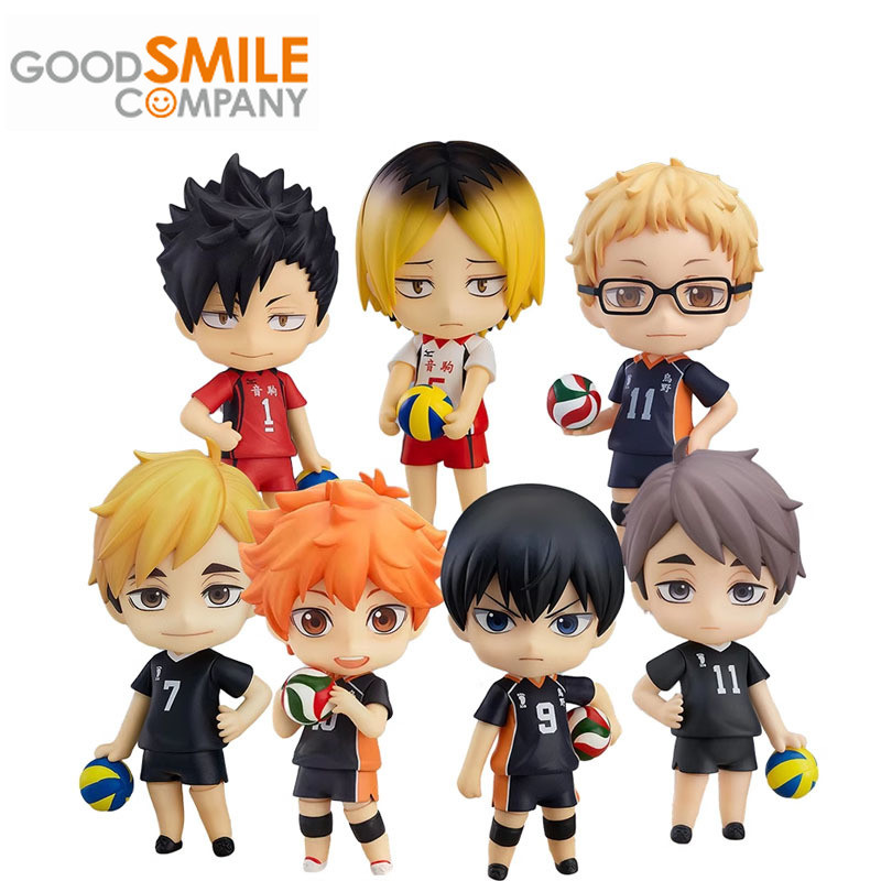 SGS Good Smile Original Nendoroid Haikyuu Kei Tsukishima Kozume Kenma Joints Movable Anime Action Fi