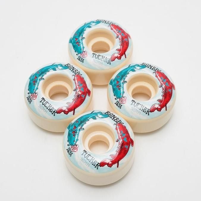 Grosir Wheels / Roda Bones Tucker Big Fish V1 Stf Skateboard